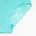 Трусы женские слипы, цвет мятный, размер 42-44 - фото 57963660