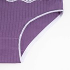 Трусы женские слипы, цвет сиреневый, размер 42-44 - фото 42749193