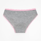 Трусы женские слипы, цвет серый, размер 44-46 - фото 39549717