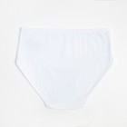 Трусы женские слипы, цвет белый, размер 50-52 - фото 21727484