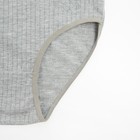 Трусы женские слипы, цвет серый, размер 48-50 - фото 36750570