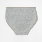 Трусы женские слипы, цвет серый, размер 48-50 - фото 36750571