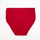 Трусы женские слипы, цвет бордовый, размер 48-50 - фото 49187208