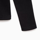 Термобелье для мальчика (лонгслив, легинсы) цвет чёрный, рост 152 - Фото 7