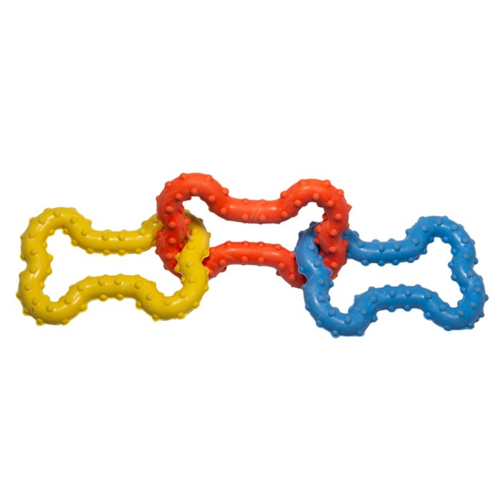 Игрушка для собак Три резиновые косточки 15см, серия CATCH & FETCH