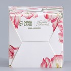 Коробка бонбоньерка, упаковка подарочная, «Цветы», 7.5 х 8 х 7.5 см - Фото 5