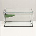 Террариум с покровным стеклом и мостиком 50 литров, 55 х 33 х 29 см - Фото 2