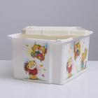 Ящик для игрушек Little Angel X-BOX Bears с крышкой, 17 л, цвет МИКС - Фото 2