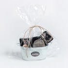 Набор подарочный Этель "Заяц" полотенце 70х146 см и аксс (4 предм) - фото 43004111