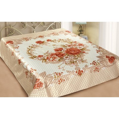 Покрывало 3D Marianna 2сп Винтаж, 180х220 см, искус.шелк, п/э100%