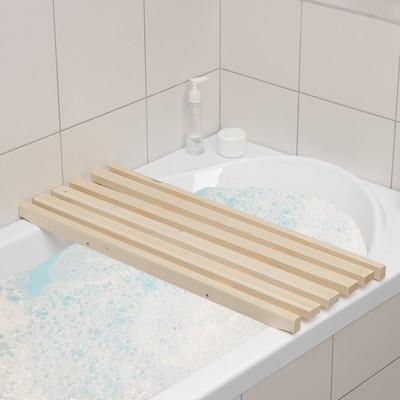 Сиденье для ванны с бортиком, 68×27×3,5 см