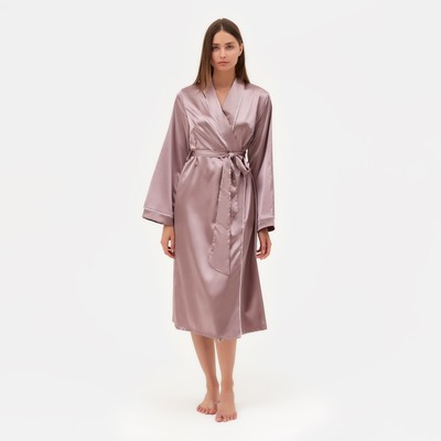 Халат женский MINAKU: Light touch цвет фиолетовый, р-р 52