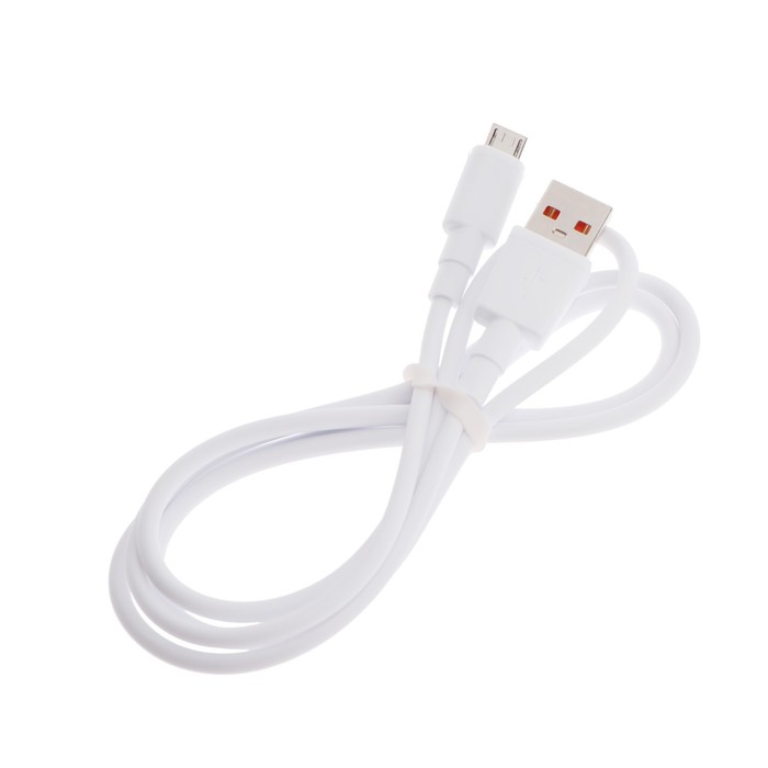 Кабель Krutoff Classic, microUSB - USB, 1.5 А, 1 м, TPE  покрытие, белый - фото 51456906