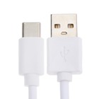 Кабель Krutoff Classic, Type-C - USB, 1.5 А, 1 м, TPE  покрытие, белый 9212388 - фото 319813466
