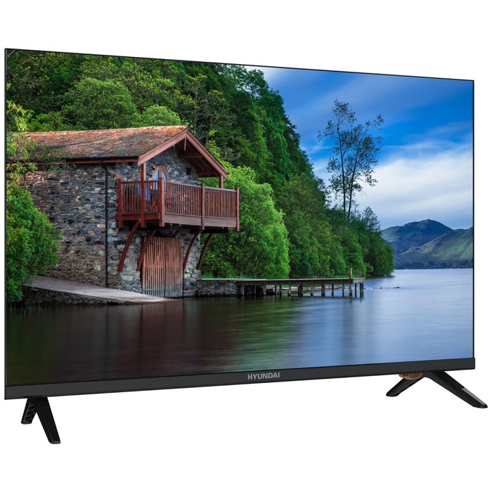 Телевизор Hyundai H-LED32FS5006, 32", 1366x768, DVB-T2/C/S2, HDMI 3, USB 2, SmartTV, черный - фото 51564730 Телевизор Hyundai H-LED32FS5006, 32", 1366x768, DVB-T2/C/S2, HDMI 3, USB 2, SmartTV, черный - фото 51564730
