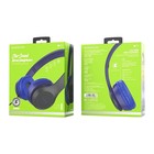 Наушники Borofone BO5 Star sound, накладные, микрофон, Jack 3.5 мм, кабель 1.2 м, синие 9088654 - фото 16392998