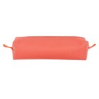 Пенал мягкий, 1 отделение, 60 х 195 х 50 мм, объёмный, К-921, персиковый - Фото 3