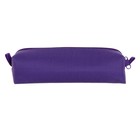 Пенал мягкий, 1 отделение, 60×195×50 мм, объёмный, К-921, фиолетовый - Фото 3