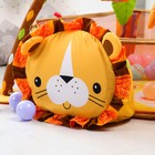 УЦЕНКА Развивающий коврик 3 в 1 «Лев», 68×68 см, 30 цветных шариков, 4 игрушки, Крошка Я - Фото 2