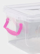 Контейнер пищевой RICCO, 900 мл, 18×11×8 см, пластик, прямоугольный, прозрачный, ручки МИКС - Фото 3