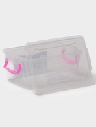 Контейнер пищевой RICCO, 900 мл, 18×11×8 см, пластик, прямоугольный, прозрачный, ручки МИКС - Фото 4