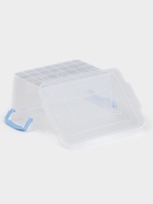 Контейнер пищевой, 1.5 л, 21×14×10 см, пластик, прямоугольный, прозрачный, ручки МИКС - Фото 6