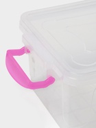 Контейнер пищевой, 3 л, 28×16×12 см, пластик, прямоугольный, прозрачный, ручки МИКС - Фото 3