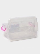 Контейнер пищевой, 9.75 л, 37.5×25×14 см, прямоугольный, прозрачный, ручки МИКС - Фото 3