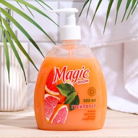 Жидкое крем-мыло Magic Boom, грейпфрут, 500 мл