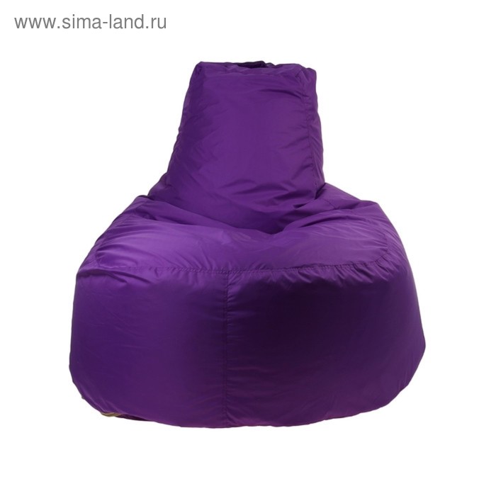 Кресло-мешок "Банан", d90/h100, цвет фиолетовый - Фото 1