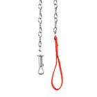 Металлический поводок, 180 см × 3.5 мм, витой, с нейлоновой ручкой - Фото 3