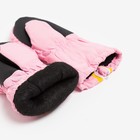 Варежки зимние детские MINAKU, цв.светло-розовый, р-р 16-17 (20 см) - Фото 3