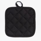 Кухонный набор «Доляна. Нежность», прихватка 17×17 см, варежка 24×18 см, 100% п/э - фото 45705251