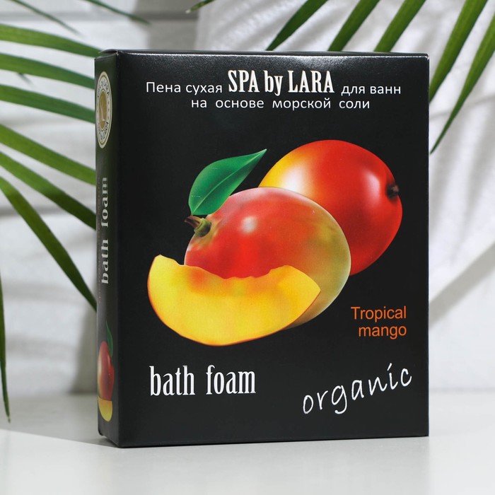 Пена для ванн сухая Spa by Lara манго тропическое, 500 г - Фото 1