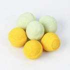 Бомбочки для ванны, 6 х 20 г, подарочный набор косметики, ЧИСТОЕ СЧАСТЬЕ - фото 24469453