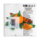 Салфетки новогодние бумажные «Мандарин», 24×24 см, 50 шт. - Фото 3