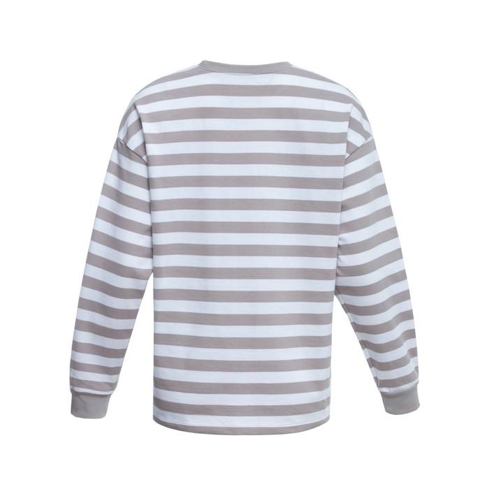 Джемпер женский, цвет серый/белый, размер 44 56155