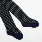 Колготки детские с махровой стопой, цвет тёмно синий, рост 116-122 - фото 43859586