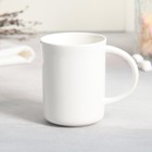 Чайная пара керамическая «Бодрого утра», кружка 200 мл, блюдце 17.8х13.3 см, цвет белый - Фото 4