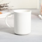 Чайная пара керамическая «Бодрого утра», кружка 200 мл, блюдце 17.8х13.3 см, цвет белый - Фото 6