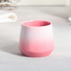 Чайная пара керамическая «Моменты», кружка 130 мл, блюдце 11х14.5 см, цвет розовый - Фото 5