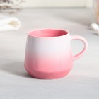 Чайная пара керамическая «Моменты», кружка 130 мл, блюдце 11х14.5 см, цвет розовый - Фото 6