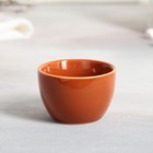 Чайная пара керамическая «Авокотя», кружка 100 мл, блюдце 14х10 см, цвет зелёный-коричневый - Фото 4