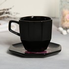 Чайная пара «8 марта», кружка 200 мл, блюдце 13 см - фото 24700601