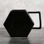 Кружка керамическая Zabey, 550 мл, цвет чёрный - Фото 4