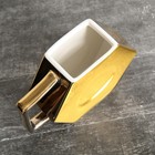 Кружка керамическая «Золотая гайка», 550 мл, цвет золотистый - Фото 5