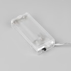 Гирлянда «Нить» 2 м с насадками «Лягушонок», IP20, прозрачная нить, 10 LED, свечение тёплое белое, AAх2 - Фото 5