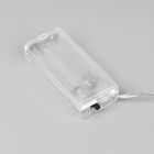 Гирлянда «Нить» 2 м с насадками «Сова», IP20, прозрачная нить, 10 LED, свечение тёплое белое, AAх2 - Фото 5