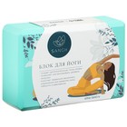Блок для йоги Sangh Flowers, 23х15х8 см, цвет бирюзовый - фото 3437522