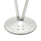 Флагшток напольный двойной 2 метра, выдвижной, платформа d=30 см - Фото 3